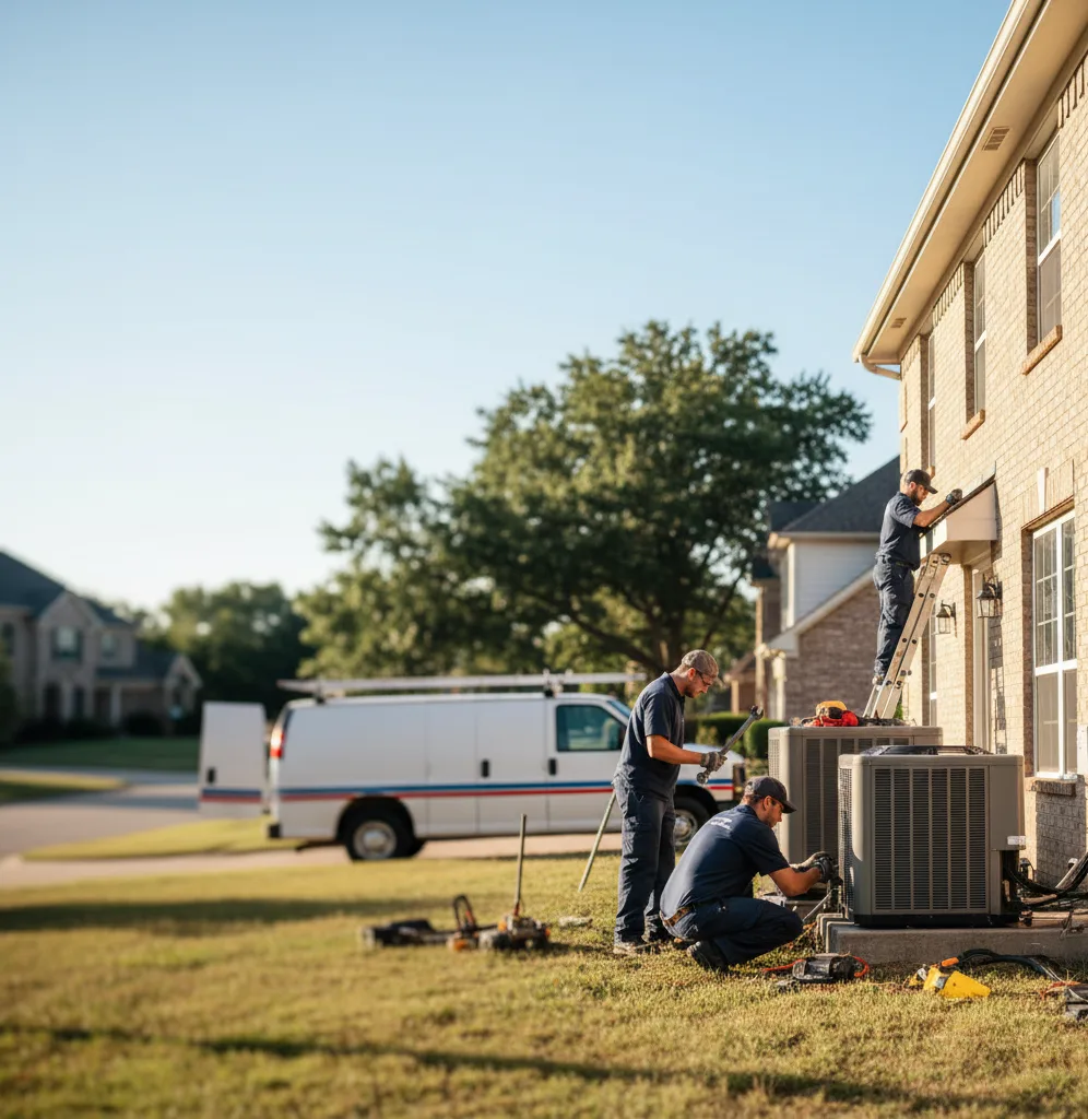 HVAC Repair in North English